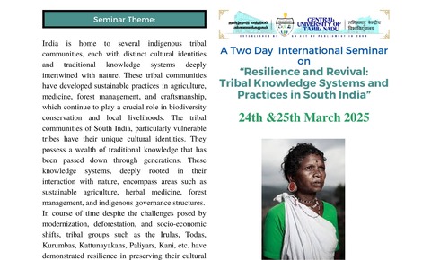 Two-day-International-Seminar-on-Resilience-and-Revival--Tribal-Knowledge-Systems-and-Practices-in-South-India-21032025-front